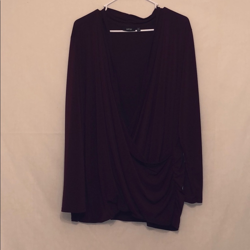 Apt 9 wrap top